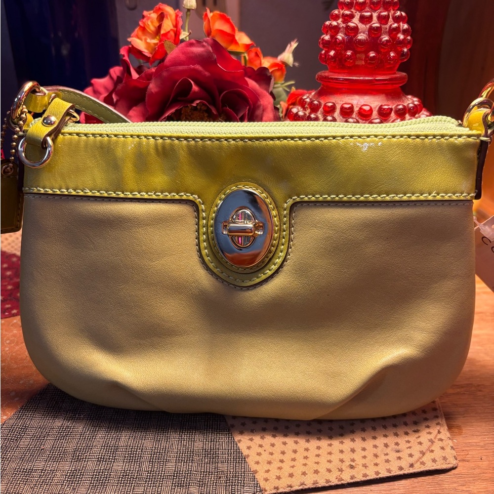 Coach Large Wristlet With Changeable Strap